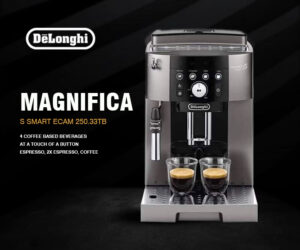 Magnifica S Smart Automatic bean to cup coffee machine - Titanium Black ECAM250.33.TB